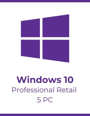 Windows 10 Professional Retail (5PC)
