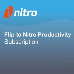 Nitro Flip to Nitro Productivity Subscription ML ESD