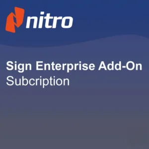 Nitro Sign Enterprise Add On Subscription ML ESD