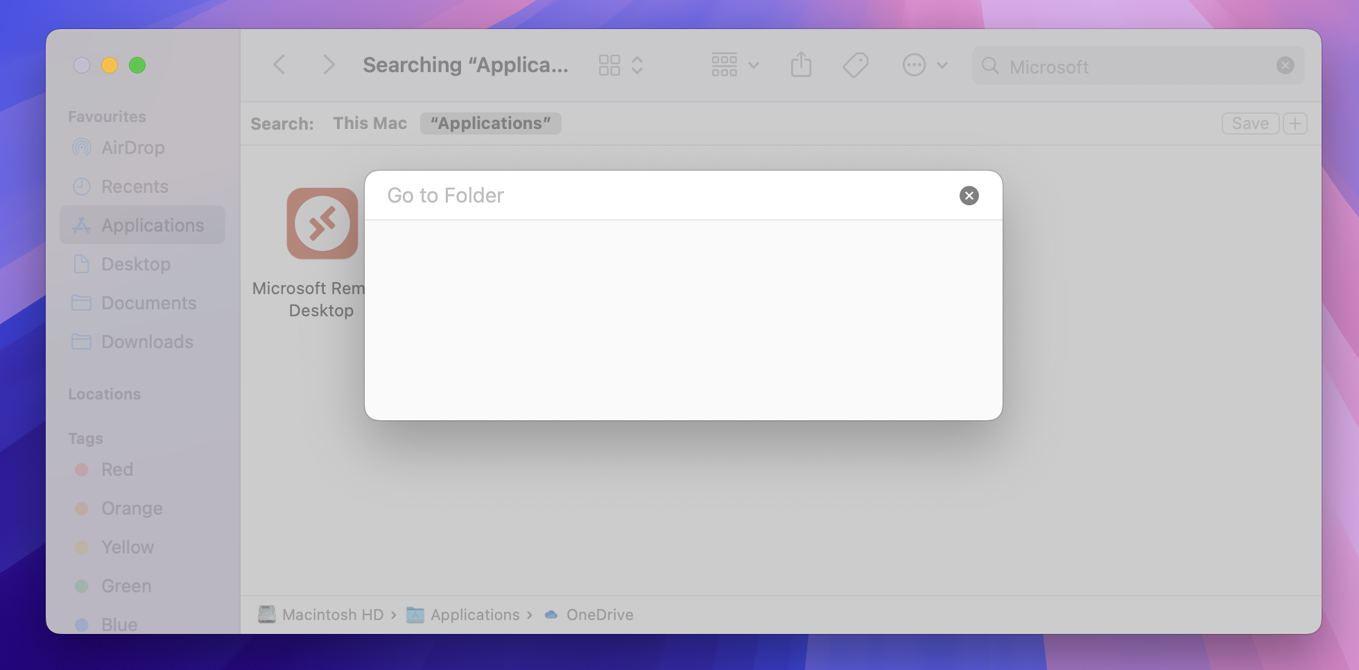 go to folder library mac