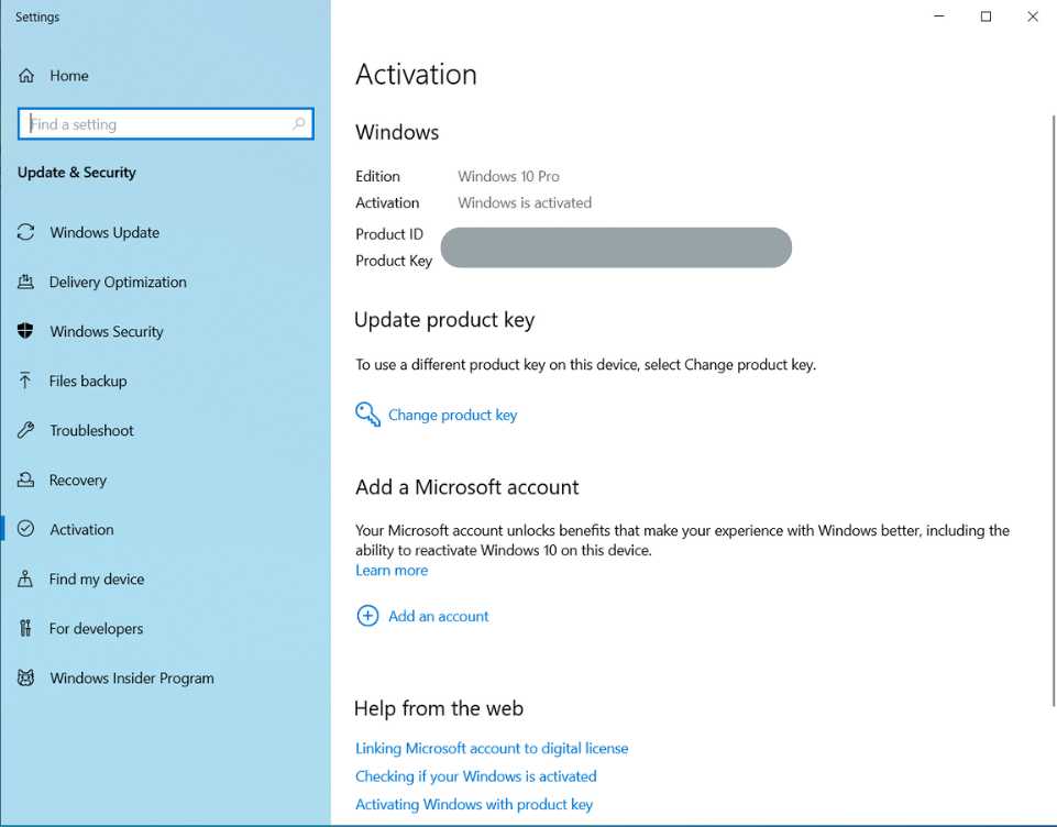 Windows 10 Pro activation before upgrade
