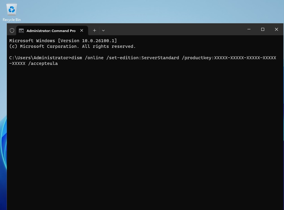 convert evaluation to full windows server 2025 convert evaluation to full windows server 2025