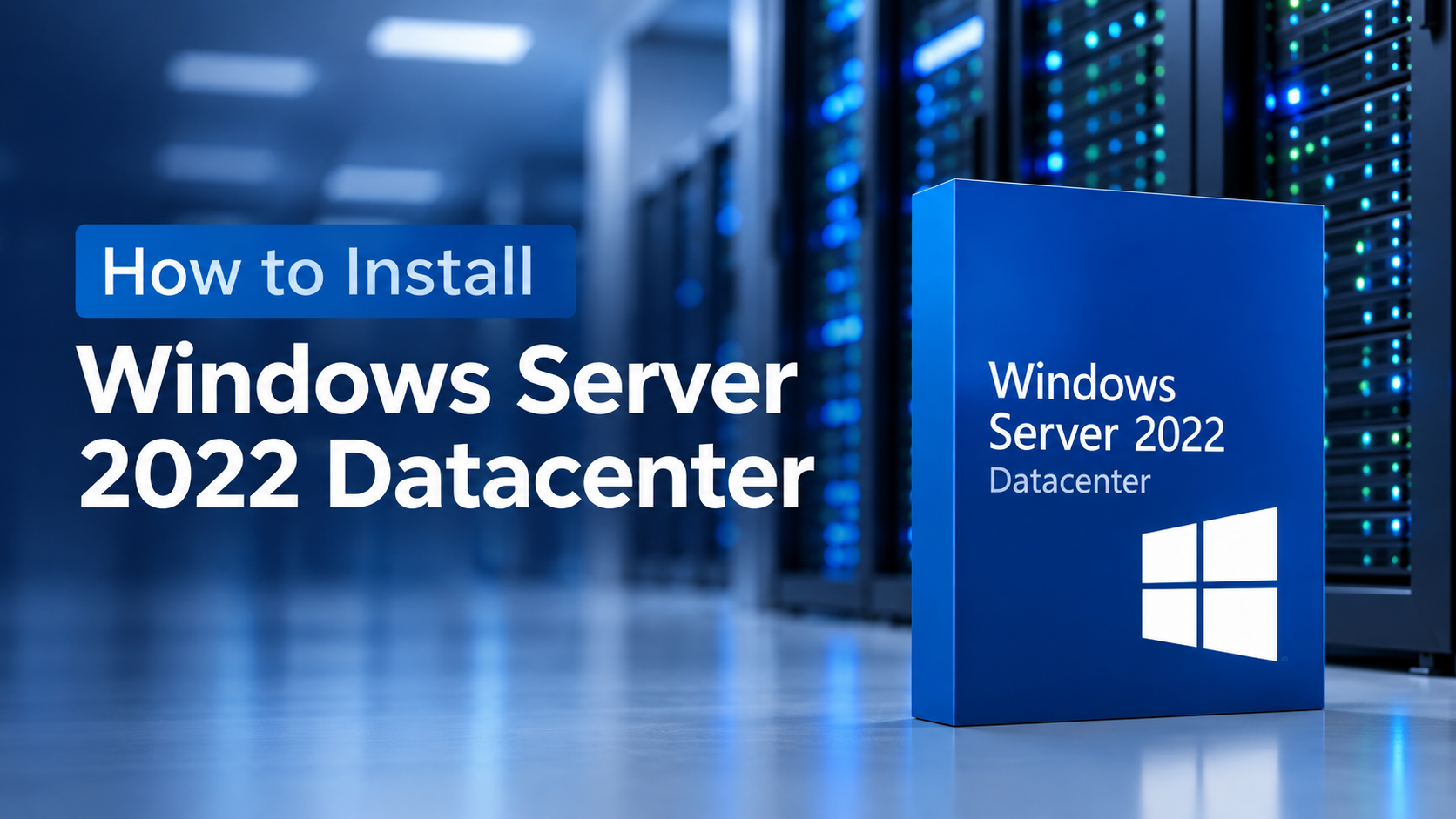 how to install server 2022 datacenter