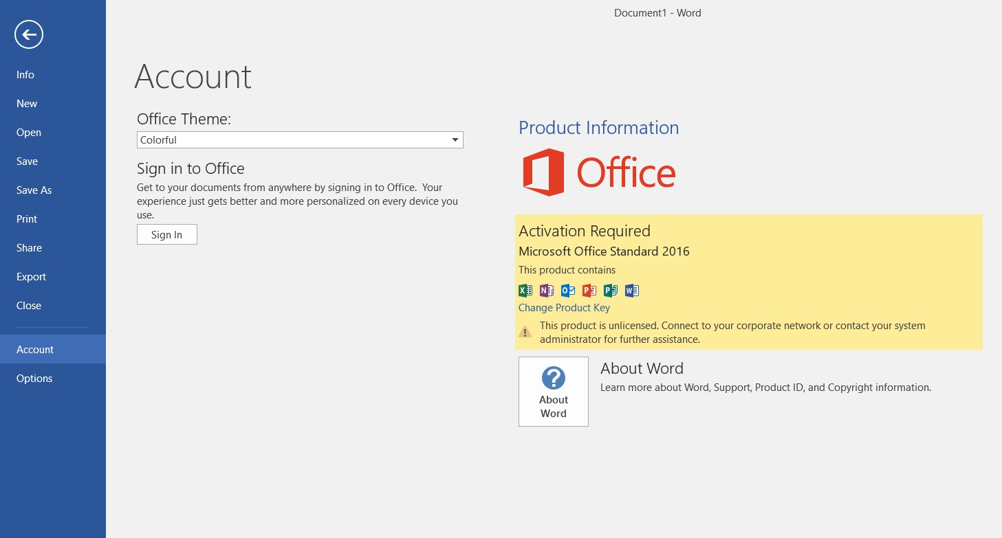 Step 09 goto account