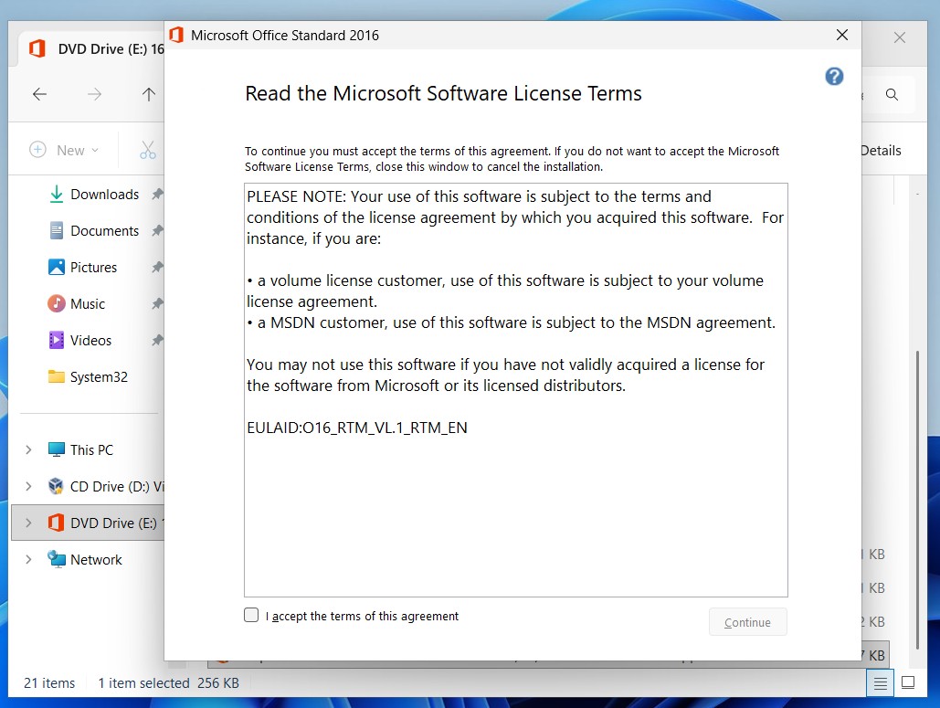 step 03 accept agreement