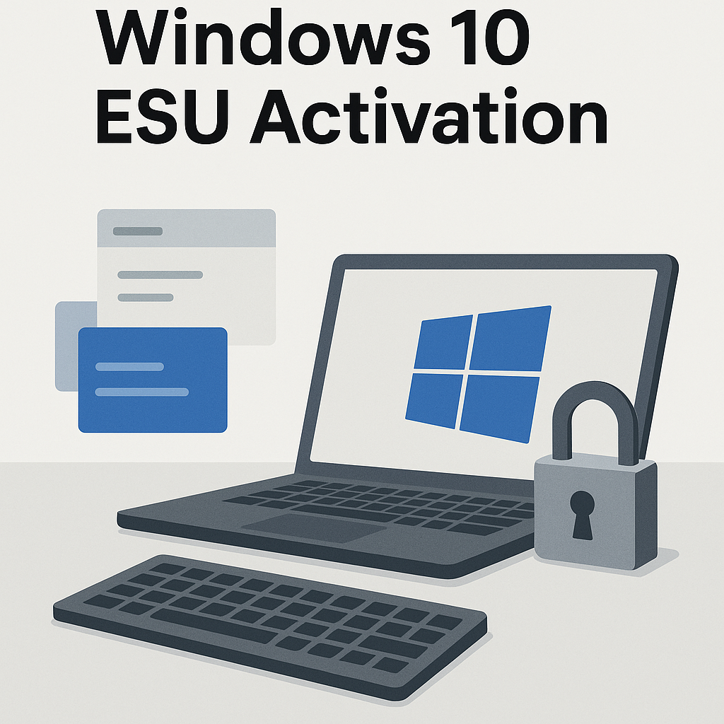 Windows 10 ESU activation