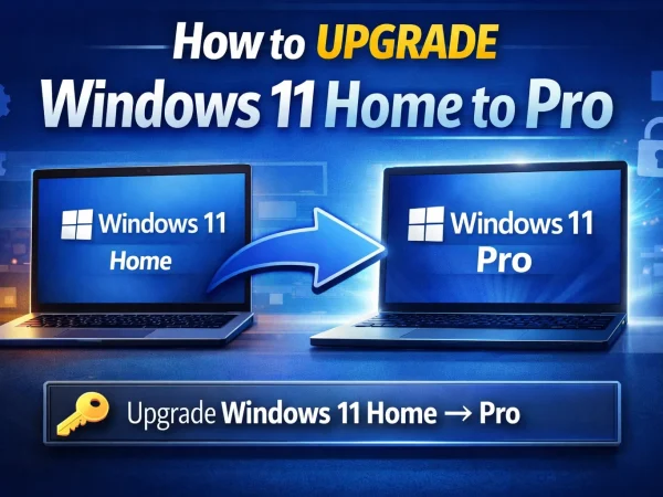 Upgrade Windows 11 Home to Pro