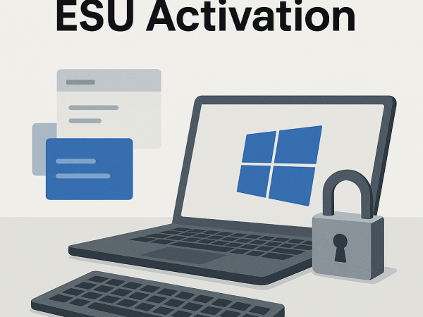 Windows 10 ESU activation