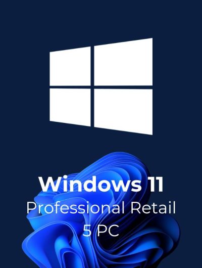 Windows 11 Professional - Retail (5PC)
